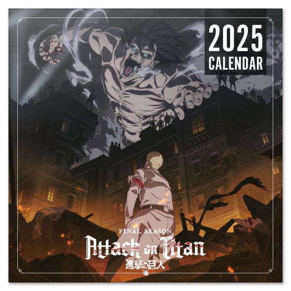 Attack On Titan - kalendarz 2025