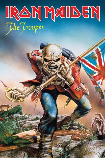 Iron Maiden Trooper - plakat