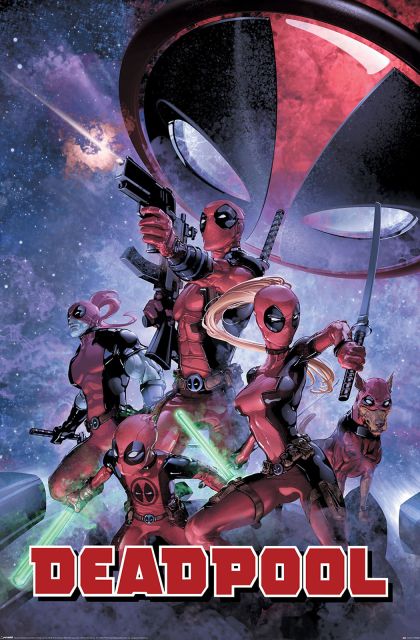 Deadpool Family - plakat