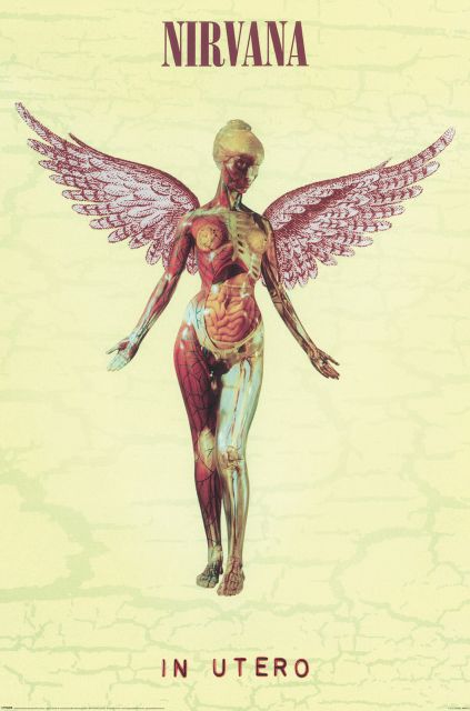 Nirvana In Utero - plakat