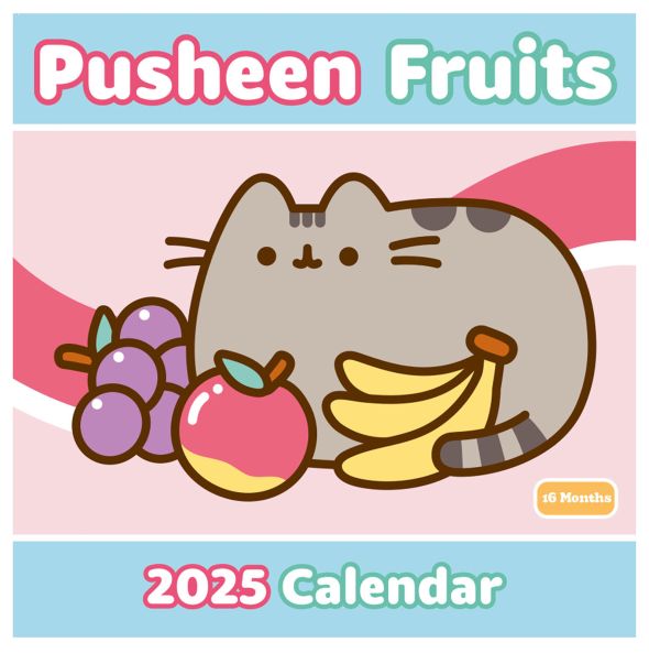 Pusheen Fruits - kalendarz 2025