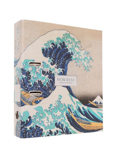 The Great Wave Of Kanagawa Hokusai - segregator A4 z dźwignią