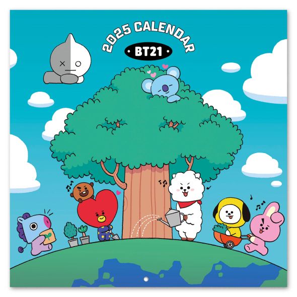 BT21 - kalendarz 2025