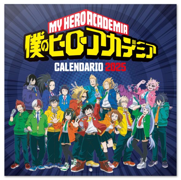 My Hero Academia - kalendarz 2025