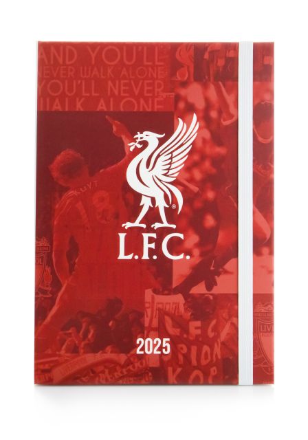 Liverpool FC - dziennik A5 kalendarz 2025