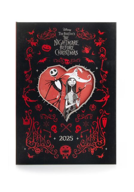 The Nightmare Before Christmas - dziennik A5 kalendarz 2025