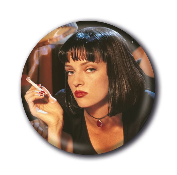 Pulp Fiction Mia Wallace - przypinka