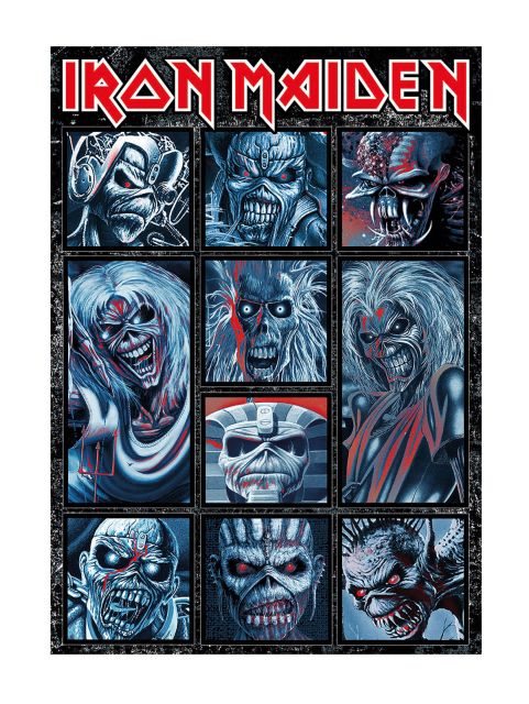 Iron Maiden Ten Eddies - pocztówka