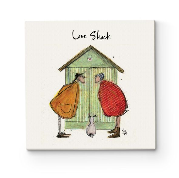 Obraz na płótnie malarki Sam Toft zatytułowany Love Shack