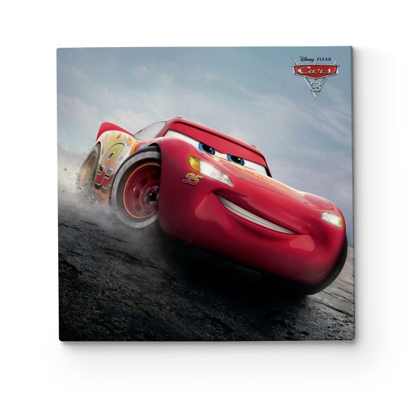 Cars 3 Lightning McQueen - obraz na płótnie o wymiarach 40x40 cm