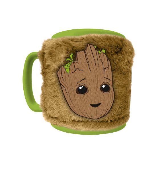 Groot Face - kubek w futerku