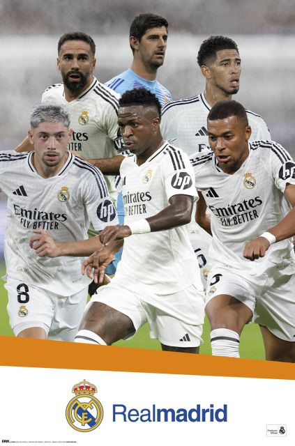 Real Madrid 2024/2025 - plakat