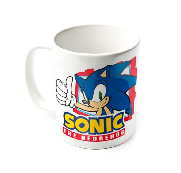 Sonic The Hedgehog Thumbs Up - kubek