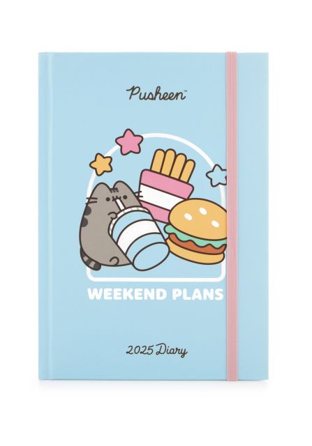 Pusheen - kalendarz książkowy A5 2025