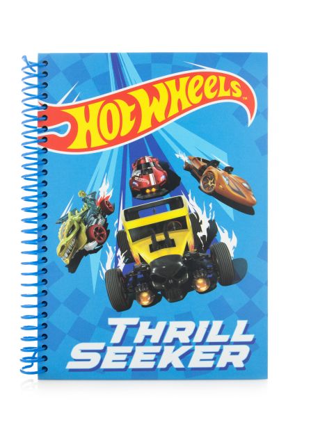 Hot Wheels Thrill Seeker - notes A5 z naklejkami