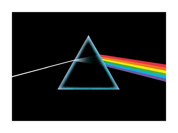 Pink Floyd Dark Side Of The Moon - pocztówka