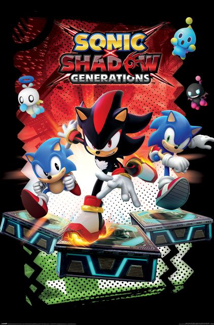 Sonic Shadow Generartions - plakat