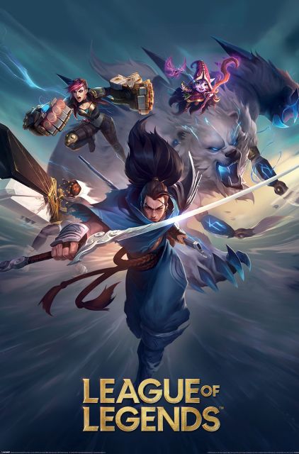 League Of Legends Keyart - plakat