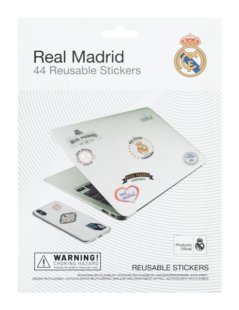 Real Madrid - naklejki wielorazowe