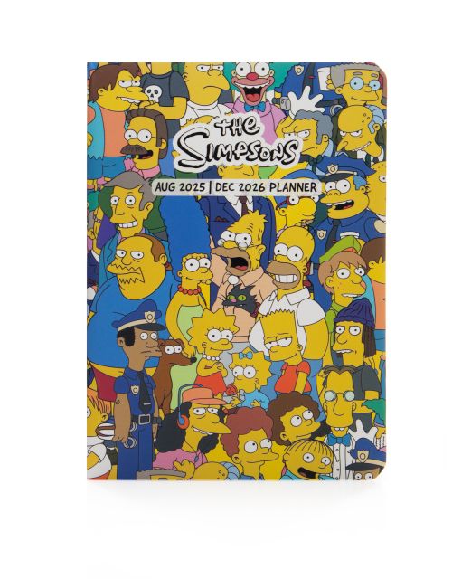 The Simpsons - kalendarz szkolny A6 2025/2026