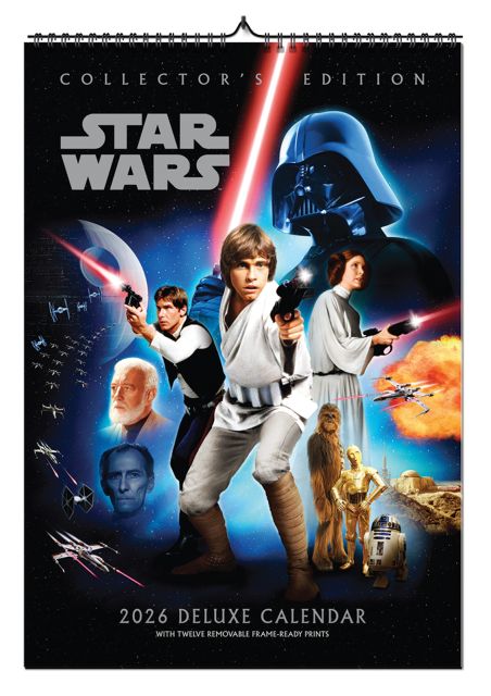 Star Wars Gwiezdne Wojny - kalendarz A3 na 2026 rok