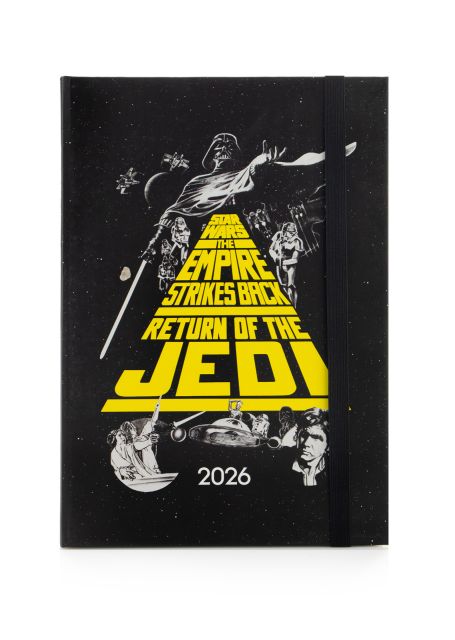 Star Wars - kalendarz książkowy A5 2026