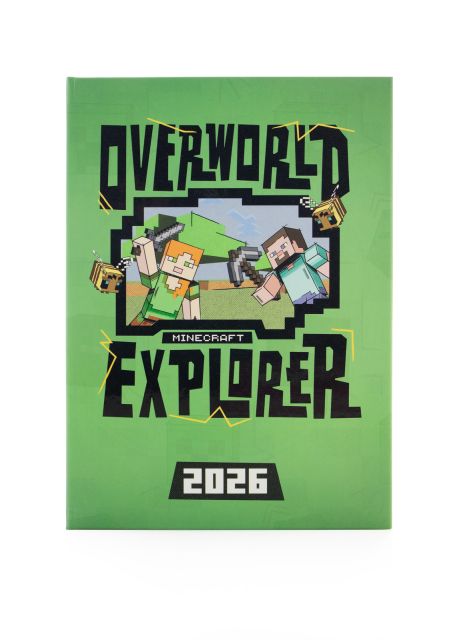 Minecraft - kalendarz książkowy A5 2026