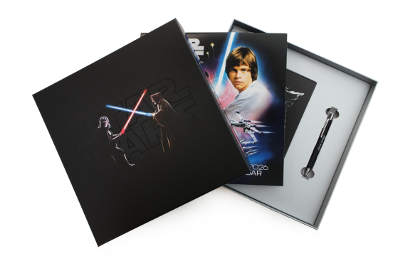 Star Wars Gwiezdne Wojny - zestaw na prezent długopis, kalendarz, pamiętnik 2026