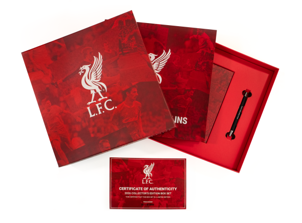 Liverpool FC - zestaw na prezent długopis, kalendarz, pamiętnik 2026