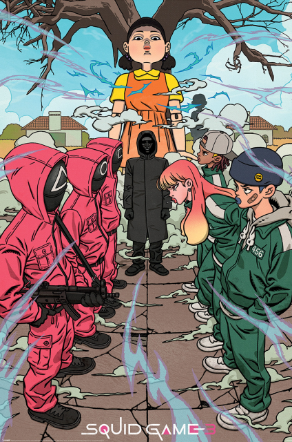 Squid Game 3 Bazbon - plakat