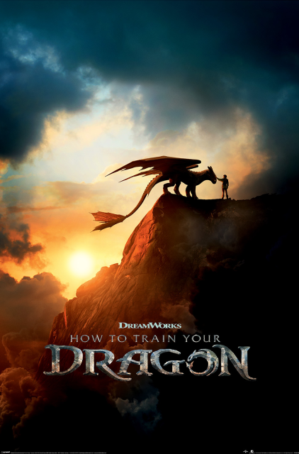 How To Train Your Dragon - plakat