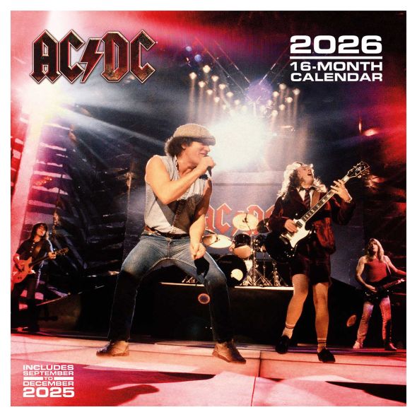 AC/DC - kalendarz 2026