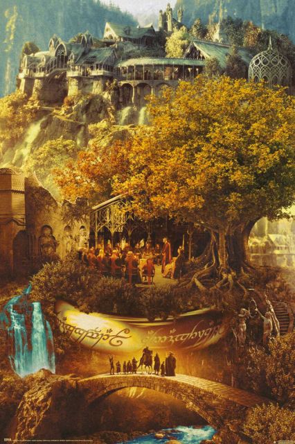 The Lord Of The Rings Władca Pierścieni - plakat