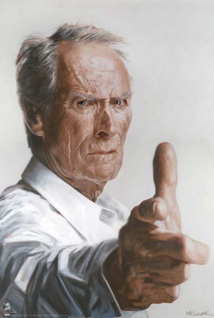 Clint Eastwood - plakat