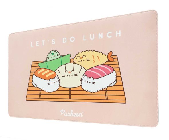 Pusheen Sushi Roll - podkładka pod myszkę z ekoskóry