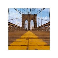 kwadratowa reprodukcja przedstawiająca Brooklyn Bridge