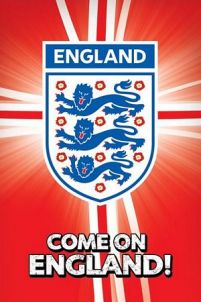 England F.A Come On England! - plakat