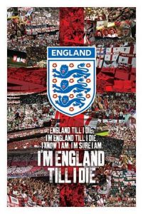 England F.A England Till I Die - plakat