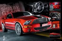 Easton Red Mustang - plakat