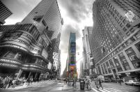 Times Square Silver (New York) - fototapeta