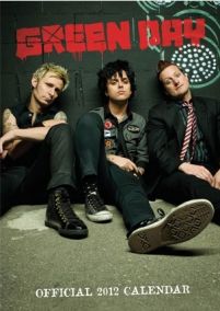 Green Day - Kalendarz 2012 r.