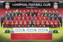 FC Liverpool Zdjęcie drużynowe 11/12 - plakat na ścianę
