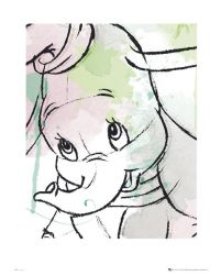 Dumbo Drawing - reprodukcja