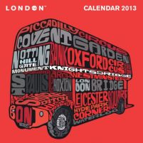 Visit London - oficjalny kalendarz 2013 r.