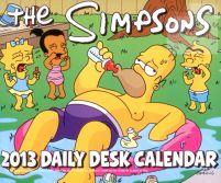 The Simpsons - kalendarz listkowy 2013