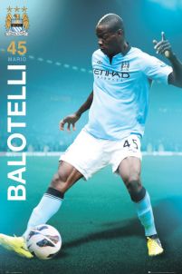 Manchester City Balotelli 12/13 - plakat