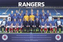 Rangers Team Photo 12/13 - plakat
