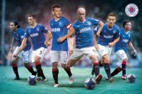 Glasgow Rangers Zawodnicy - plakat
