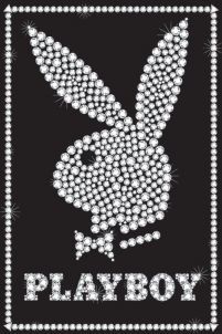 Diamentowy króliczek Playboya - plakat 61x91,5 cm na ścianę