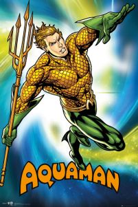 DC Comics Liga Sprawiedliwych Aquaman - plakat